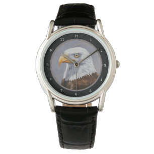 Bald Eagle Portrait Armbanduhr