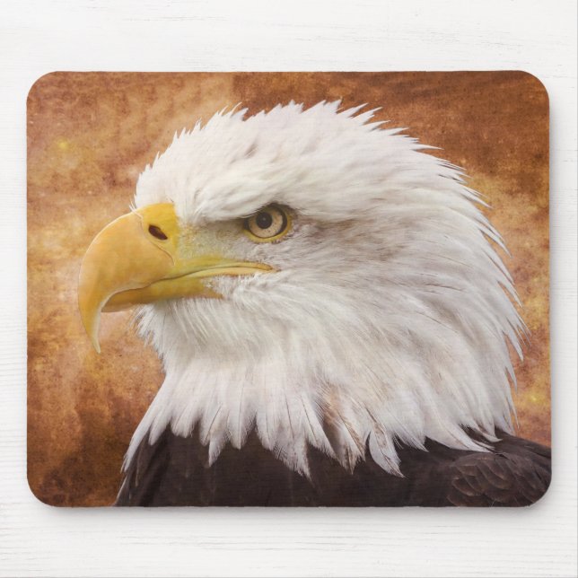 Bald Eagle Portrait Mousepad (Vorne)