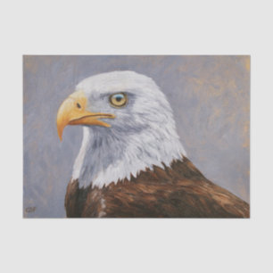 Bald Eagle Portrait Seidenpapier
