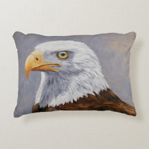 Bald Eagle Portrait Zierkissen
