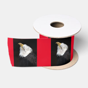 Bald Eagle Portriat Satinband