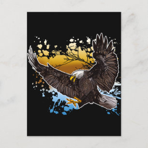 Bald Eagle Postkarte