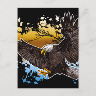 Bald Eagle Postkarte