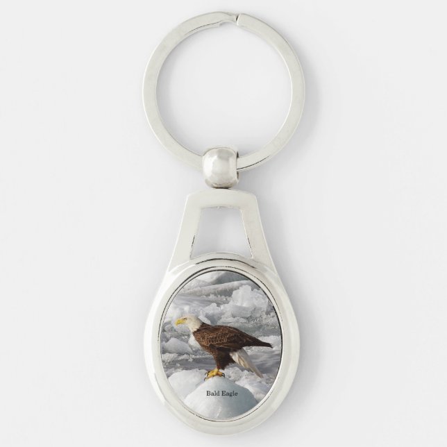 Bald-Eagle-Schlüsselkette Schlüsselanhänger (Vorderseite)