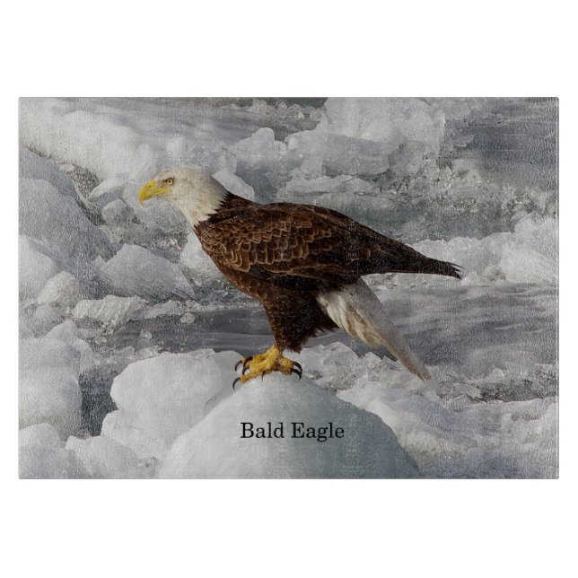 Bald Eagle-Schneidpappe Schneidebrett (Vorderseite)
