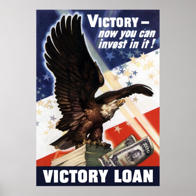 Bald Eagle — Siegeskredit Poster (Vorne)