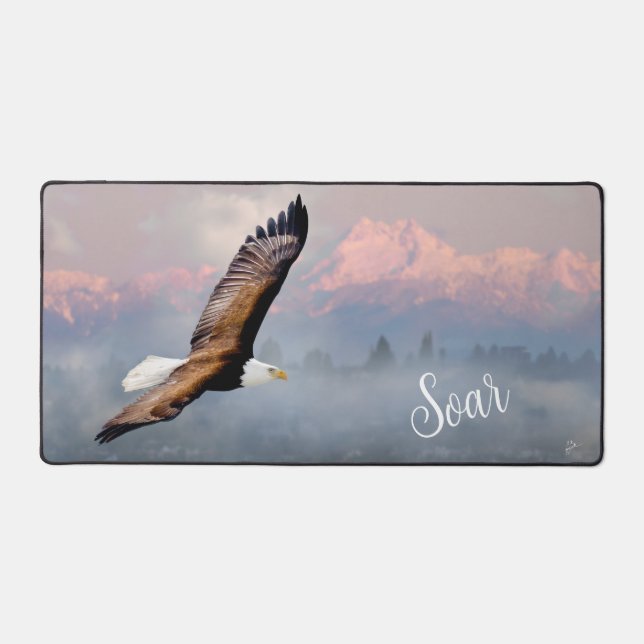 Bald Eagle Soar Mountains (Recto)