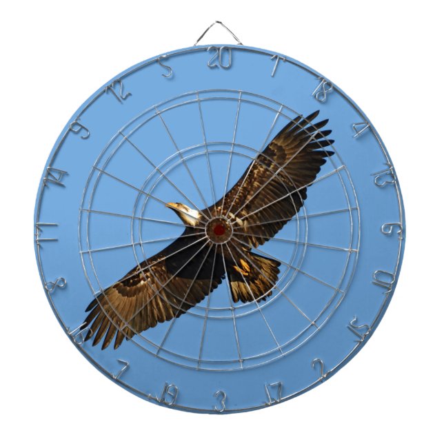 Bald Eagle Soaring 2 Dartscheibe (vorne)