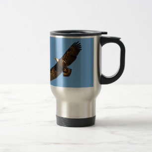 Bald Eagle Soaring 2 Reisebecher