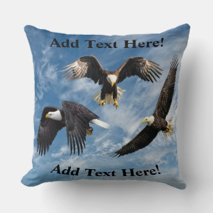 Bald Eagle Soaring Kissen