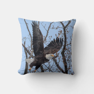 Bald Eagle starten Kissen