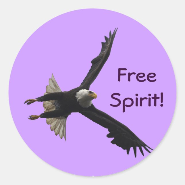 Bald Eagle Stickers (Vorderseite)