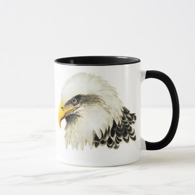 Bald Eagle Tasse zum Anpassen (Rechts)