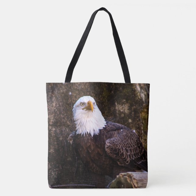 Bald Eagle Tote Bag Tasche (Vorderseite)
