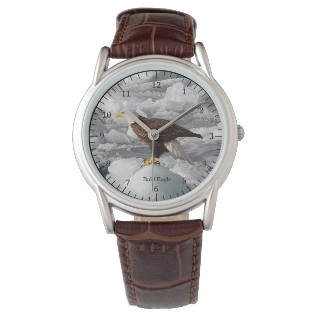 Bald Eagle watch Armbanduhr (Vorderseite)
