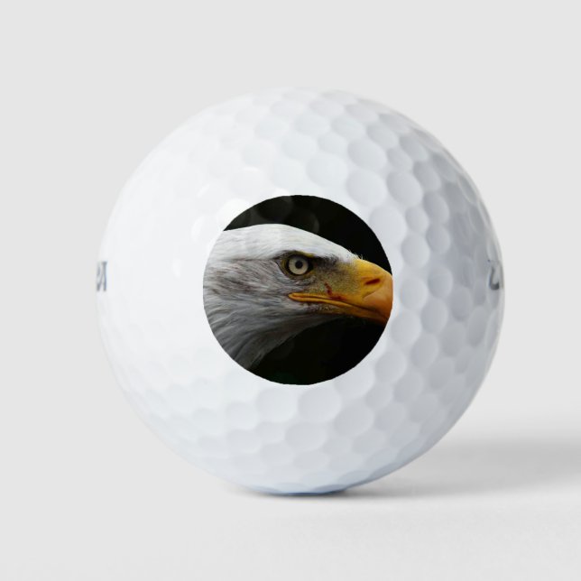 Bald Eagle wu gbcna Golfball (Vorderseite)