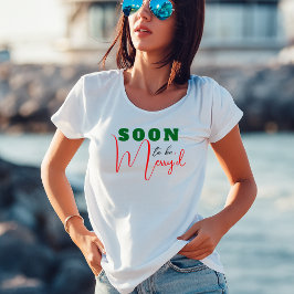 Bald fröhlich verheiratete Weihnachts-Basic-T-Shir T-Shirt