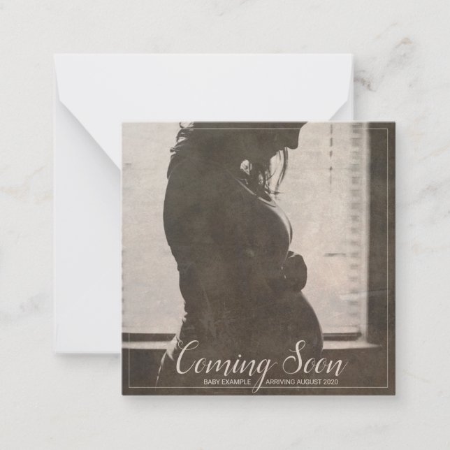 Bald - große Erwartungen Mitteilungskarte (Vorderseite)