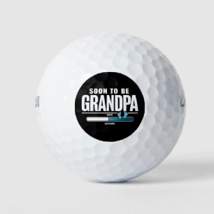 Bald Großvater werdender Mann EST. 2025 Neuer Groß Golfball