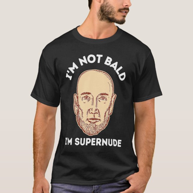 Bald Guy Hair Loss Alopecia And Baldness  1 T-Shirt (Vorderseite)