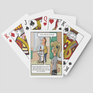 Bald Head Island Funny Playing Cards Spielkarten