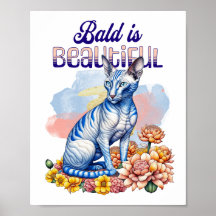 Bald ist schön | Haarlose Katze