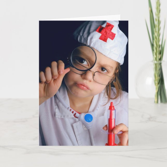 BALD KLEINE MÄDCHENKRANKHEIT ÜBERSICHTEN KARTE (Vorderseite)
