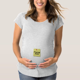 Bald kommt das Maternity Shirt