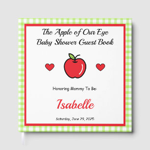 Bald-Mama-Gästebuch – The Apple of Our Eye Baby Gästebuch