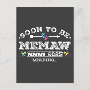 Bald Memaw 2025 Wird Geladen Postkarte