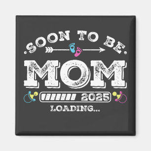 Bald Mutter 2025 Ladequadrat Magnet