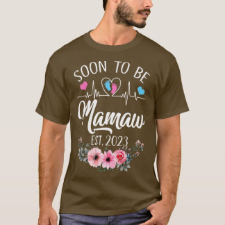Bald nach Ende 2023 wird die Blumenschwangerschaft T-Shirt