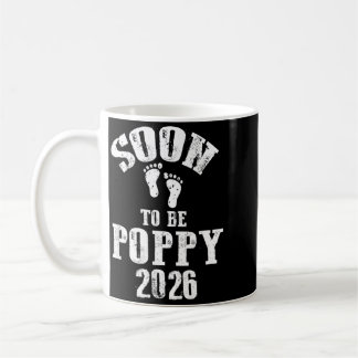 Bald Poppy 2026 Süße Babyparty Schwangerschaft Kaffeetasse