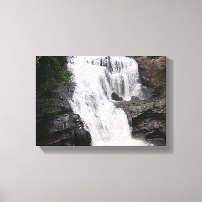 Bald River Falls Tellico Plains Tennessee Leinwanddruck (Vorderseite)