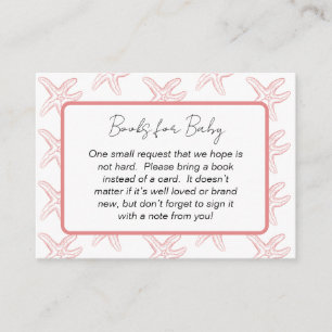 Bald sehen wir uns Baby Shower Buchwunsch Begleitkarte