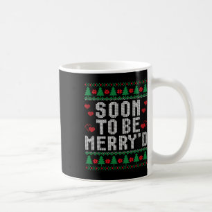 Bald, um froh sein Verlobten Paare Match Ugly C Kaffeetasse