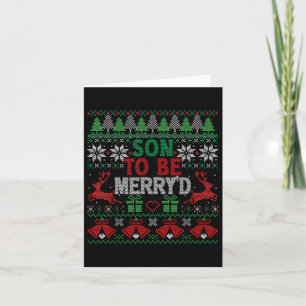Bald, um Verheiratet zu sein Merryd Weihnachten hä Karte