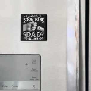 Bald Vater 2026 Schwangerschaftsankündigung Magnet