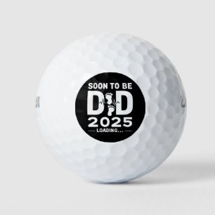 Bald Vater Est 2025 Neuer Vater  Golfball