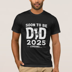 Bald Vater Est 2025 Neuer Vater  T-Shirt