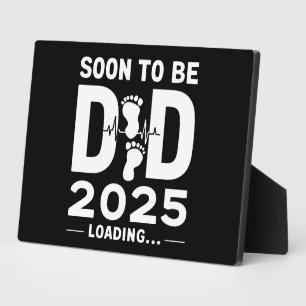 Bald Vater Est 2025 Neuer Vater wird  Fotoplatte