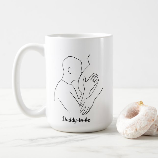 Bald Vater  Kaffeetasse (Mit Donut)