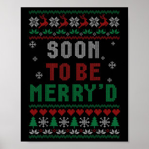 Bald werden Merryd Verlobten Paare Übereinstimmung Poster