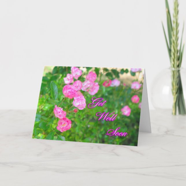 bald wieder gesund werden karte (Vorderseite)