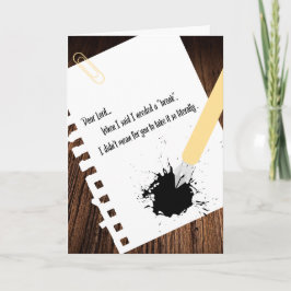 bald wieder gesund werden! karte