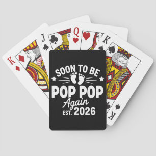 Bald wieder Opa Opa est. 2026 Schwangerschaft  Spielkarten