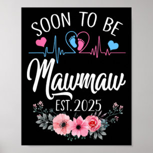 Bald wird 2025 erstmalige Schwangerschaft Announ Poster