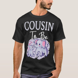 Bald wird Cousin Elefanten für Babyduschengeschlec T-Shirt