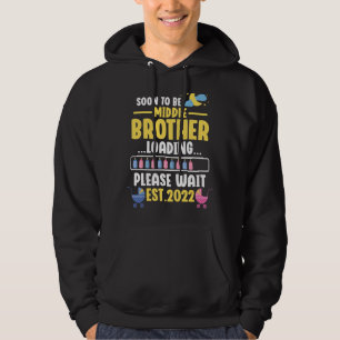 Bald wird die Bekanntgabe der Schwangerschaft des Hoodie