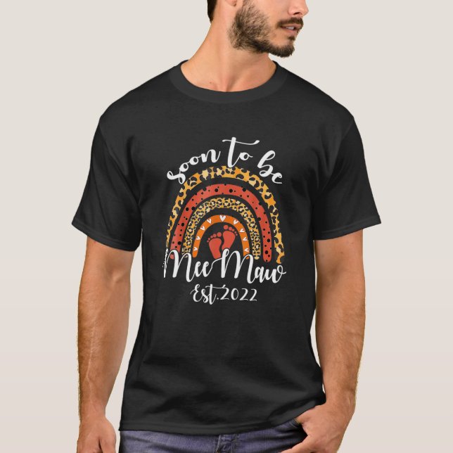 Bald wird Est 2022 Rainbow Leopard Mother' T-Shirt (Vorderseite)